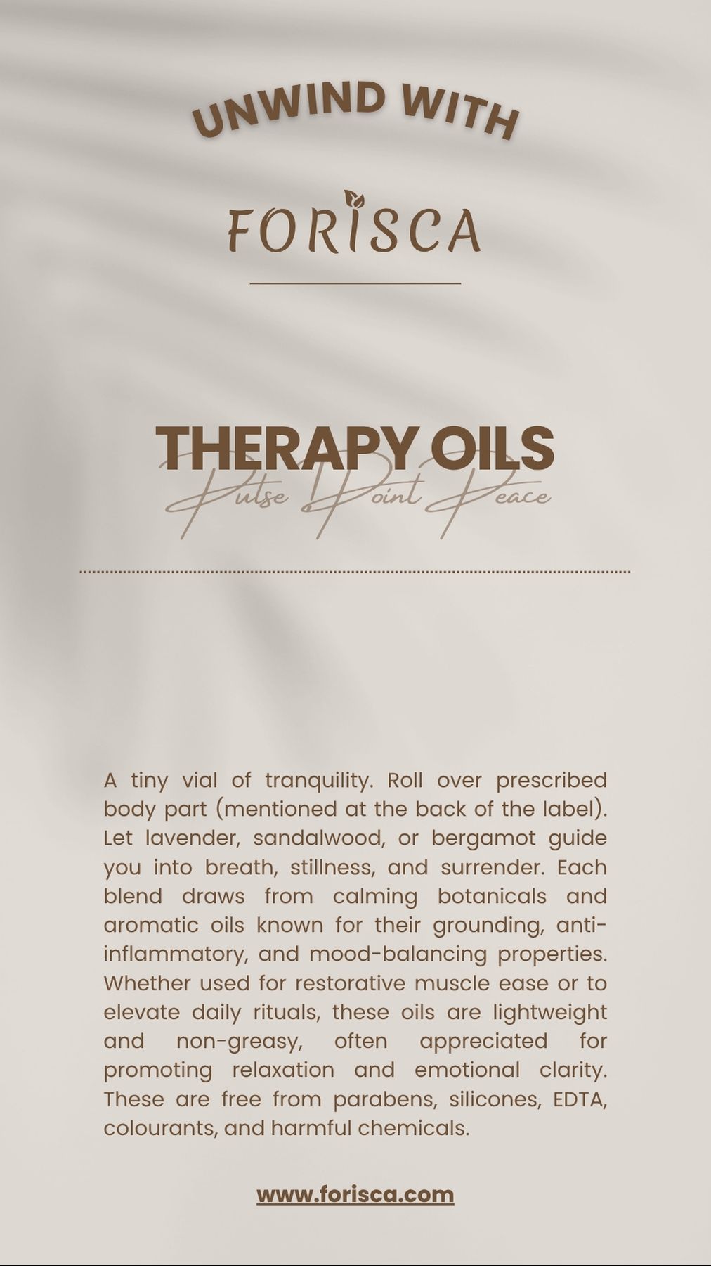 Therapy oils