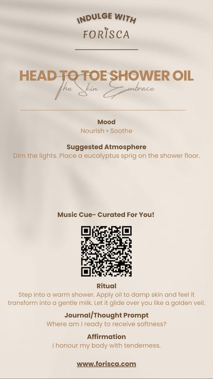 Head to Toe Shower Oil