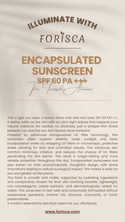 Encapsulated Sunscreen SPF 60 PA +++